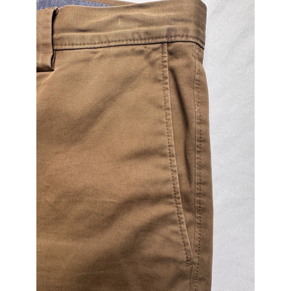 Banana Republic Men's Aiden Short Tan Chino Flat Front Shorts Size 32 - Picture 7 of 10